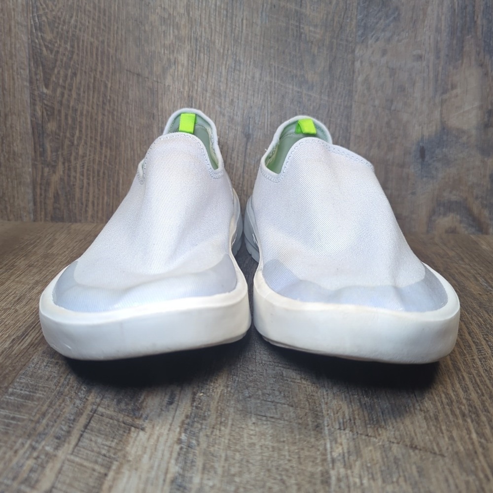 Oofos Womens OOMG Eezee Low Size 8.5 Blue White Lightweight Comfort Shoes **READ - Picture 3 of 13